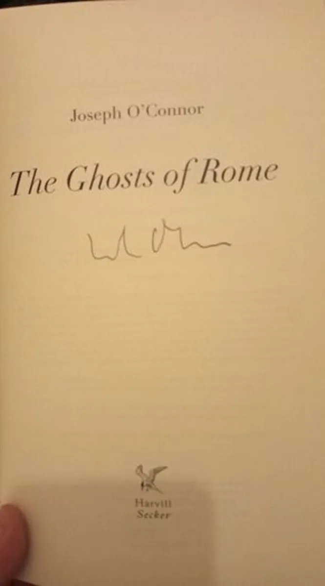 Joseph O'Connor Signed Books - Image 3