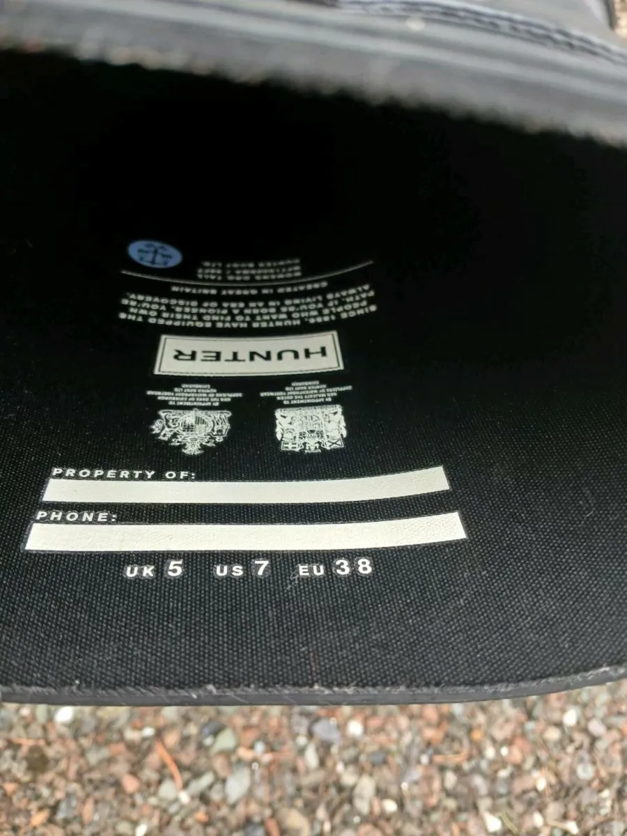 Hunter Wellington Boots - Image 3