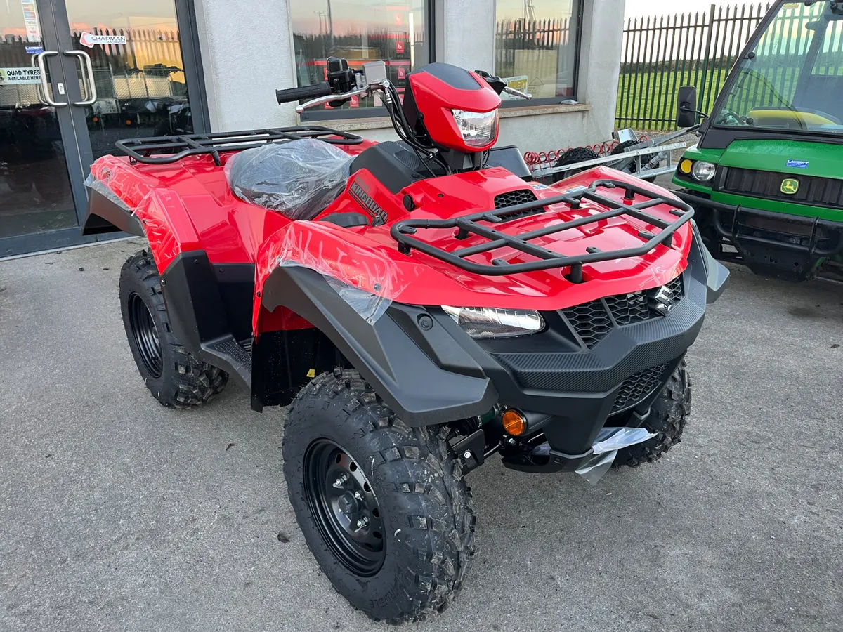 New Suzuki KingQuad 500 Power Steering €57 P/ Week - Image 1