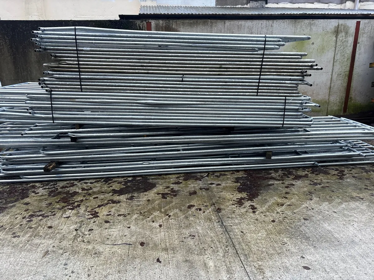 Gates slightly damaged