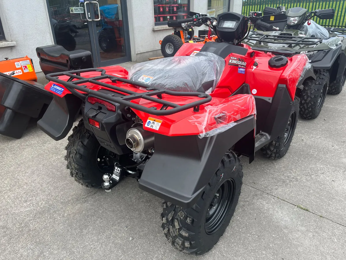 Suzuki KingQuad 750 EPS €63 P/Week - Image 4