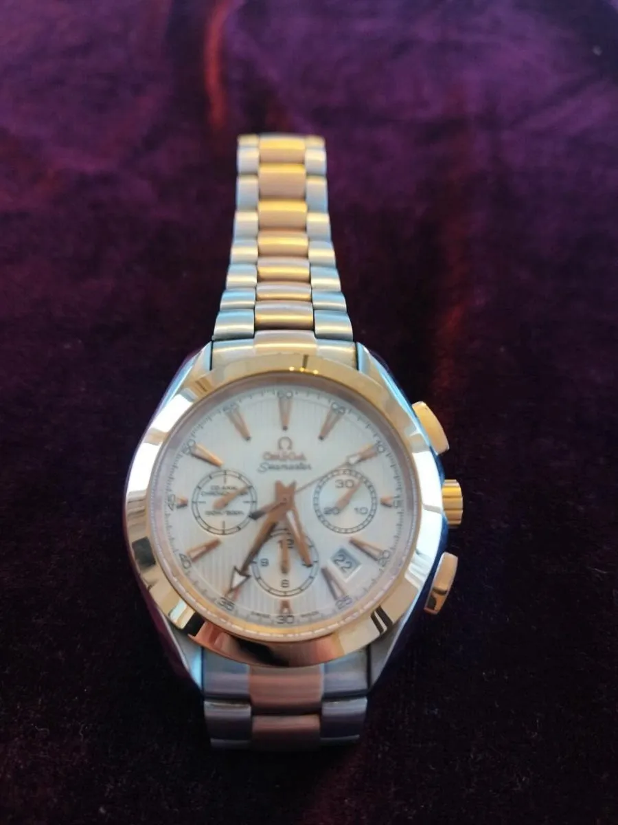 Mens watch omega seamaster - Image 1