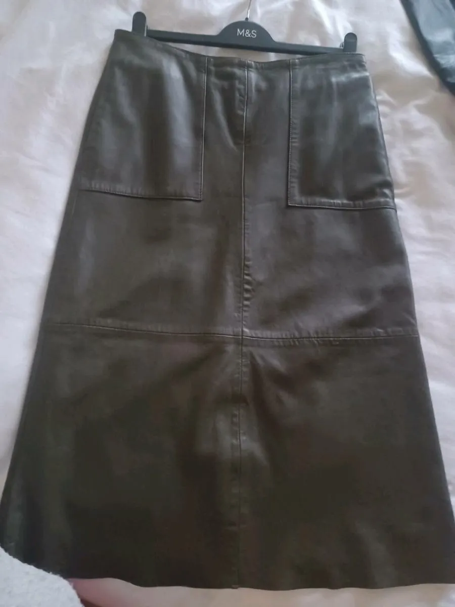 Leather skirt - Image 2