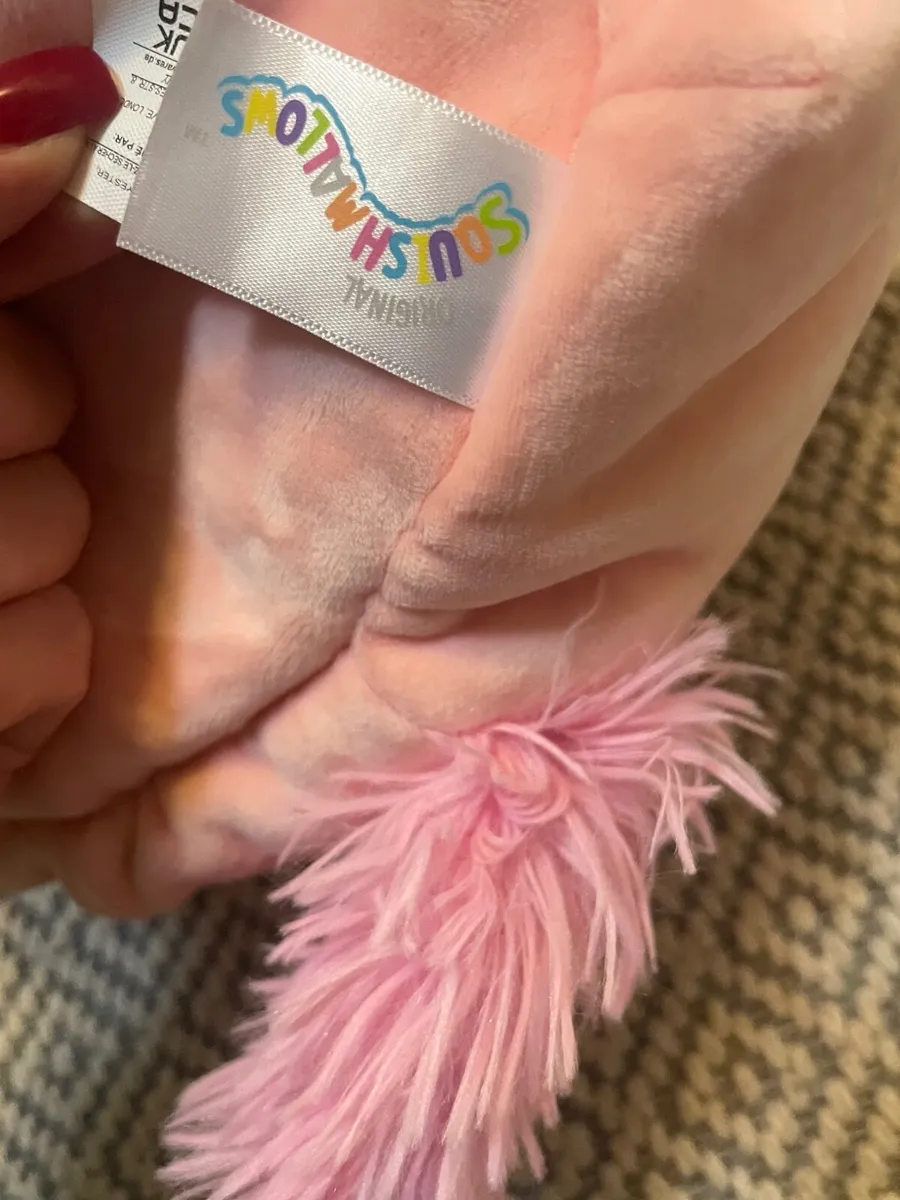 Squishmallows 12" Cam Cat & Paloma Pink Pig bags - Image 2