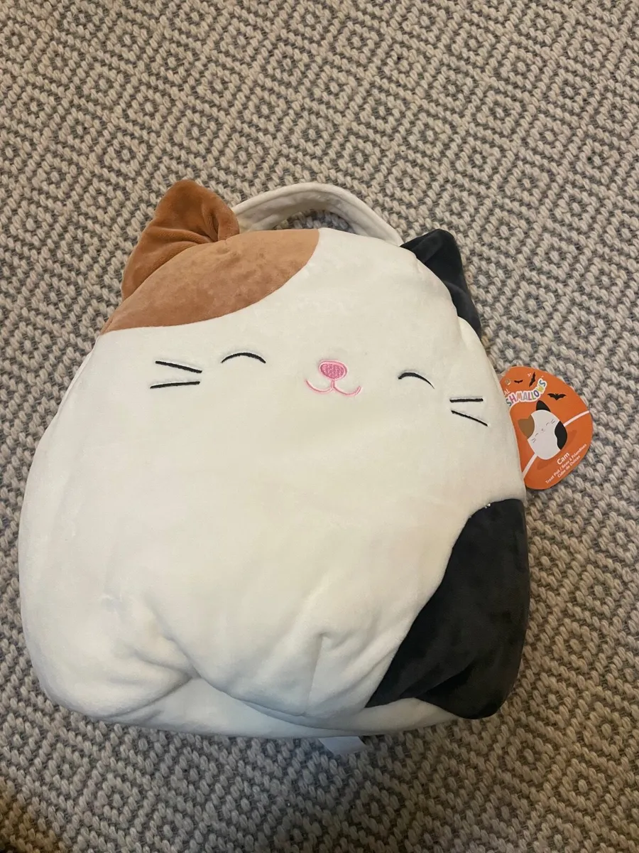 Squishmallows 12" Cam Cat & Paloma Pink Pig bags - Image 1