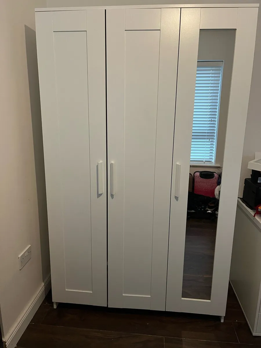 Ikea Brimnes Wardrobe (White)