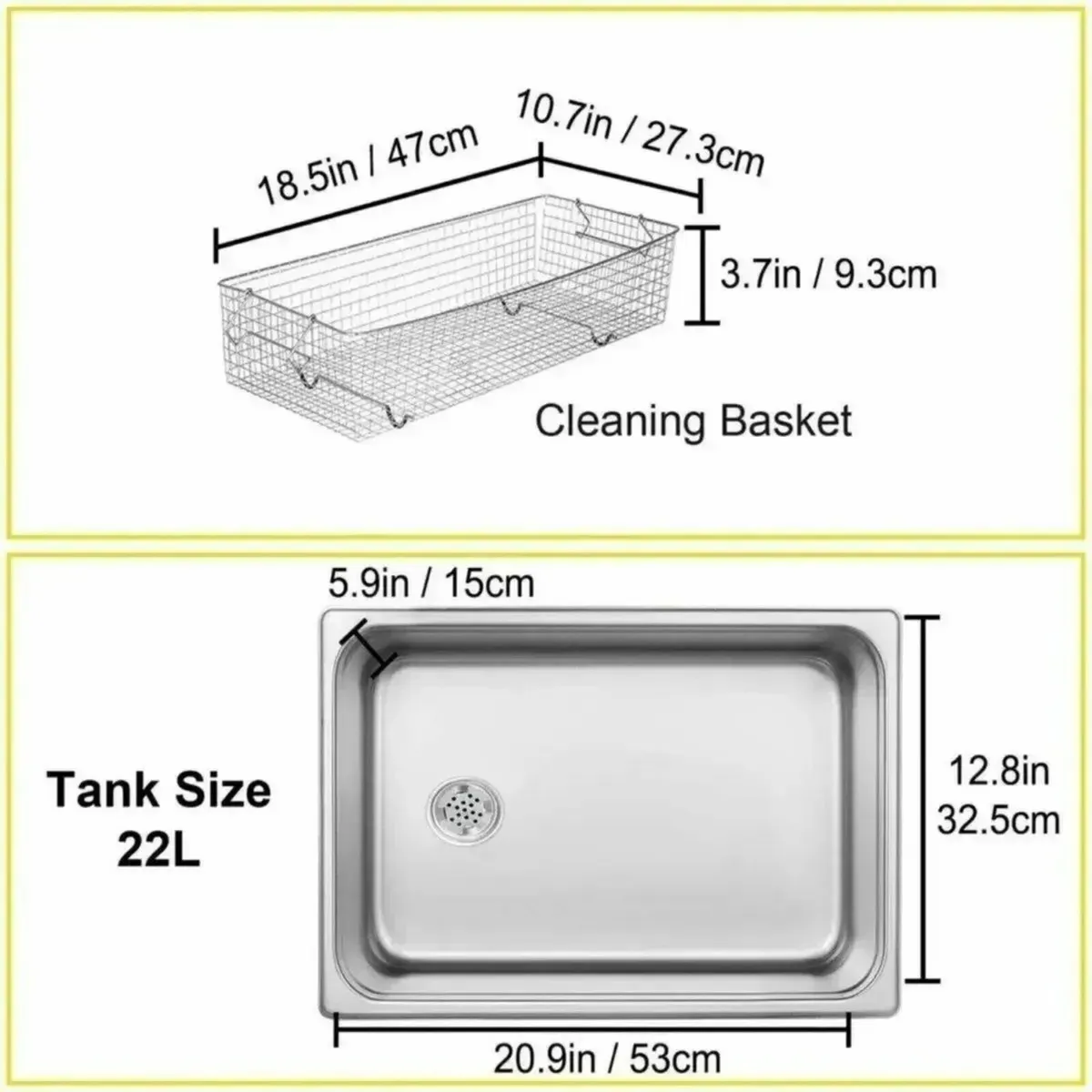 22l Ultrasonic Cleaning Machine With Digital Timer - Image 3
