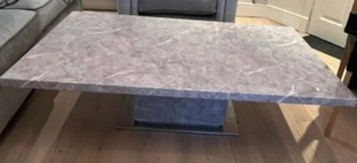 Marble coffee table - Image 1