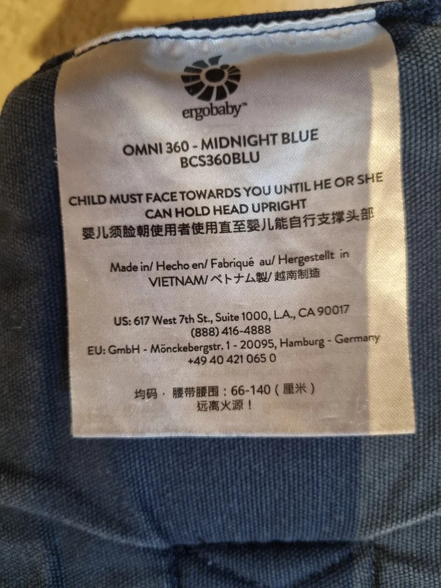 Ergobaby Omni 360 Baby Carrier - Image 2