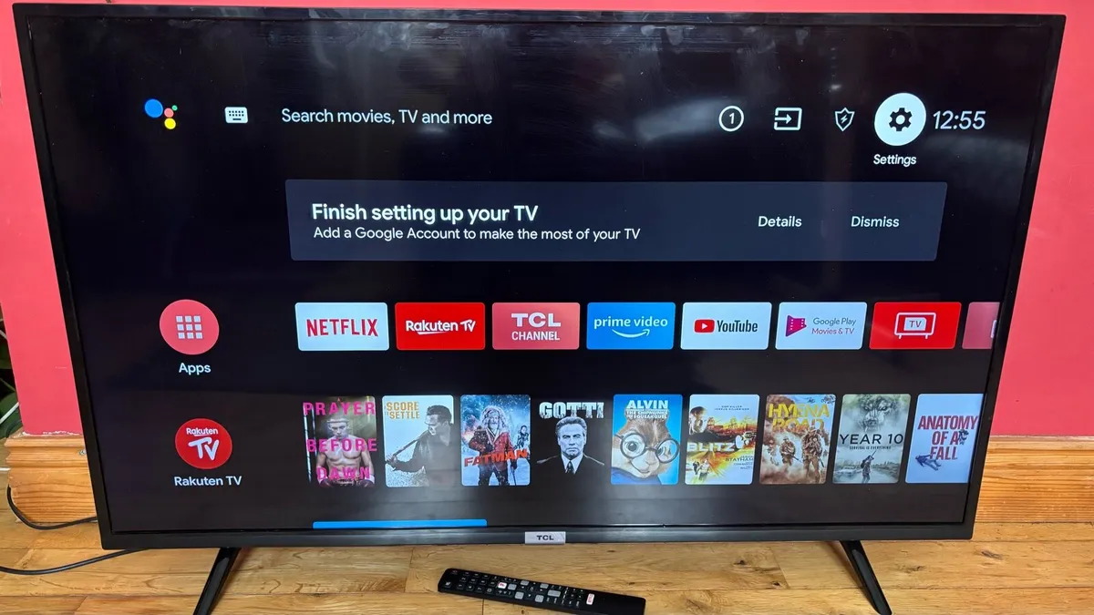 43” TCL 4K Android Smart TV - Image 1