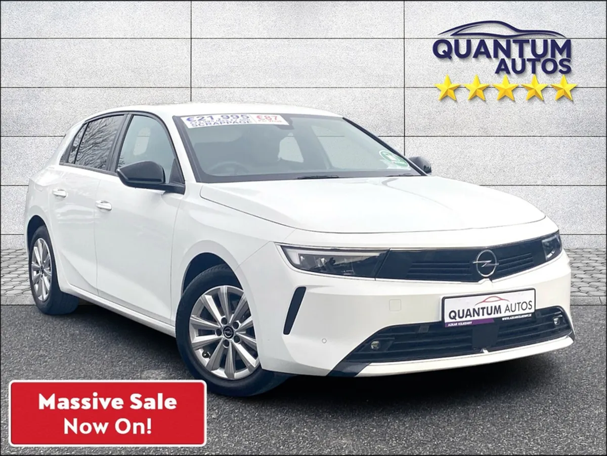 Opel Astra 2022 SC 1.2L PETROL HATCHBACK NCT 2028 - Image 1