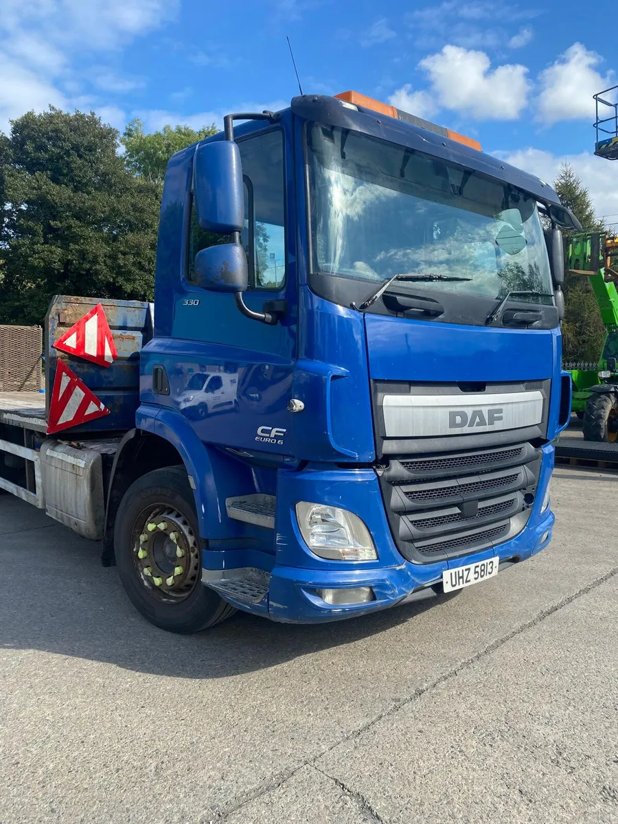 2016 DAF CF330 6X2 RIGID PLANT LORRY WITH RAMPS - Image 4