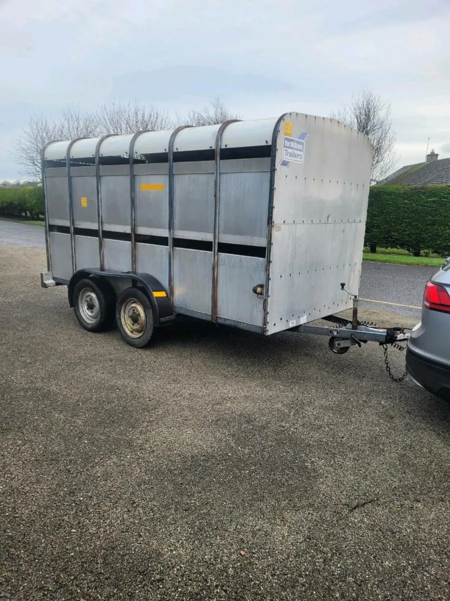 12x6 ifor Williams cattle trailer - Image 1
