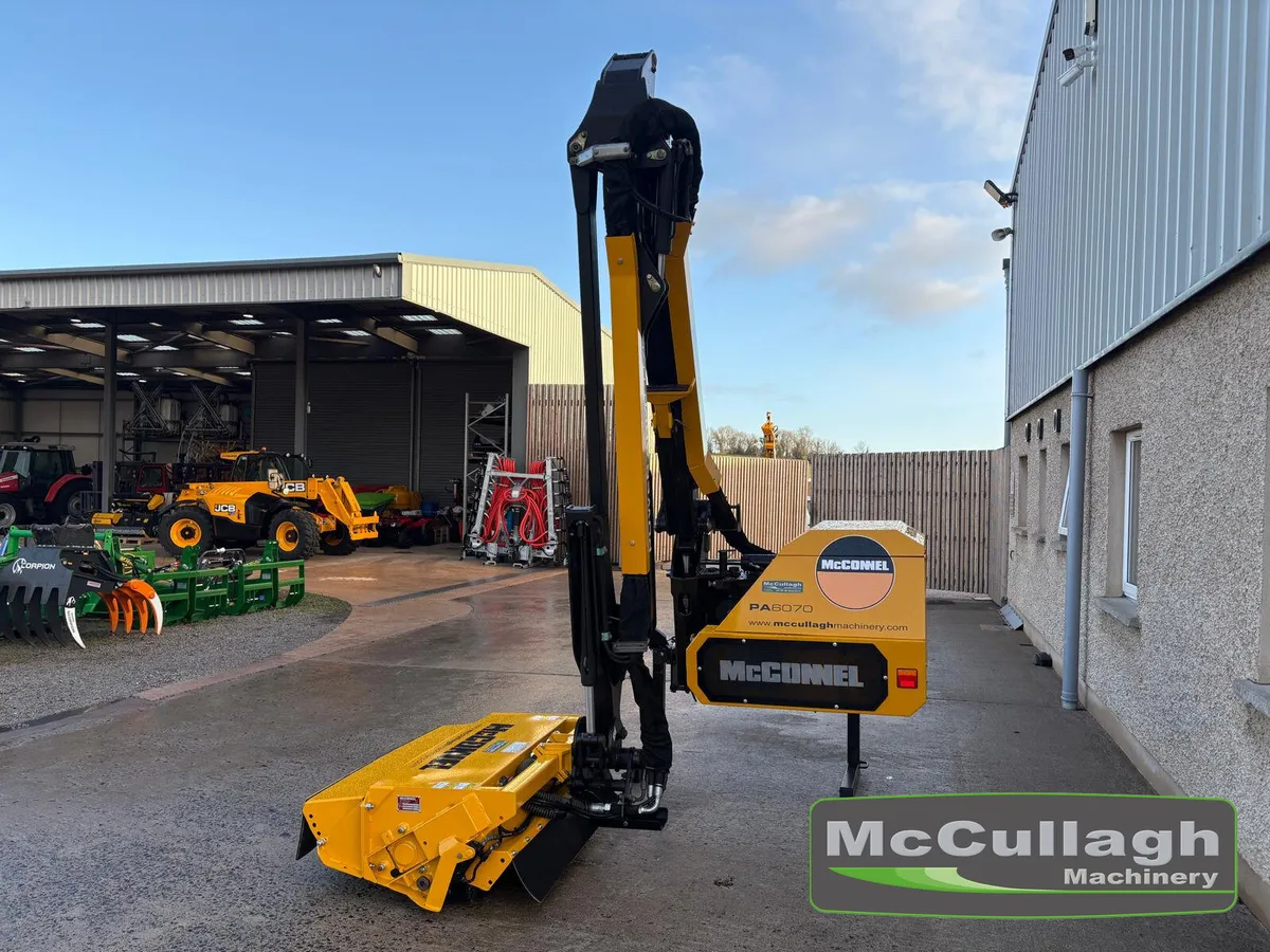 Used McConnel PA6070 VFR Hedgecutter - Image 1
