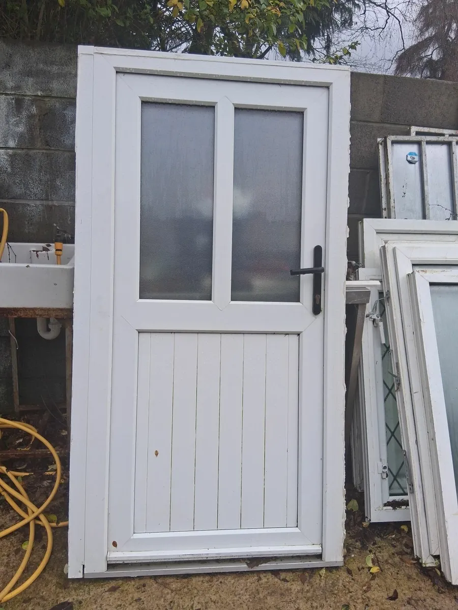 Small pvc door