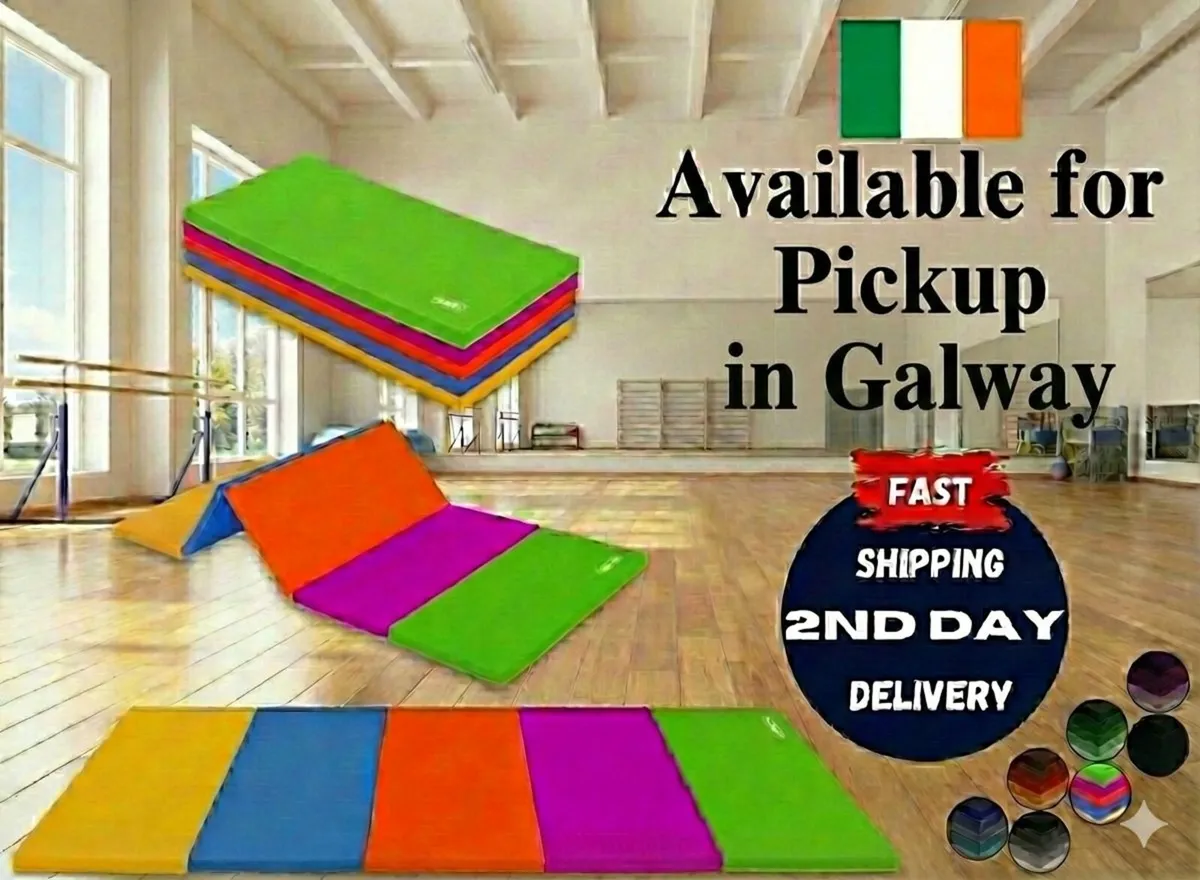 Kids Gymnastic Bar with Mat Training Set - Image 4