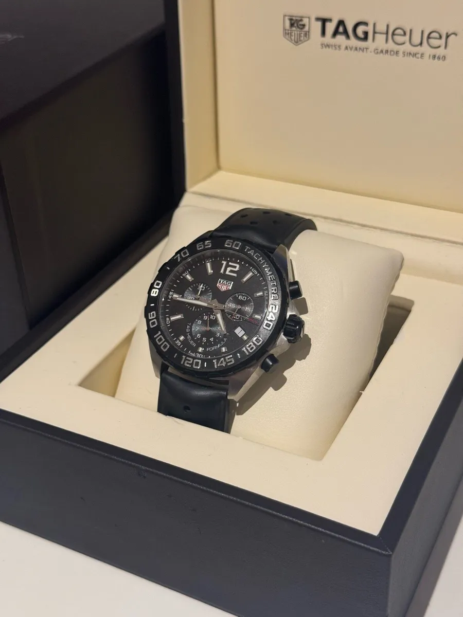 Tag Heuer f1 chronograph watch - Image 1