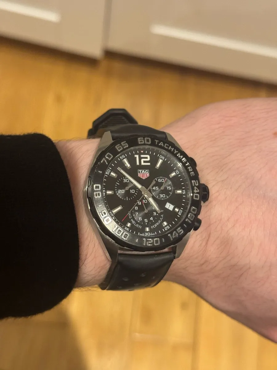 Tag Heuer f1 chronograph watch - Image 3