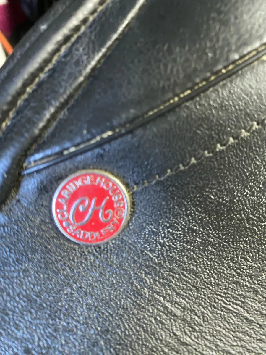 14” WODE PONY BLACK Leather saddle - Image 2