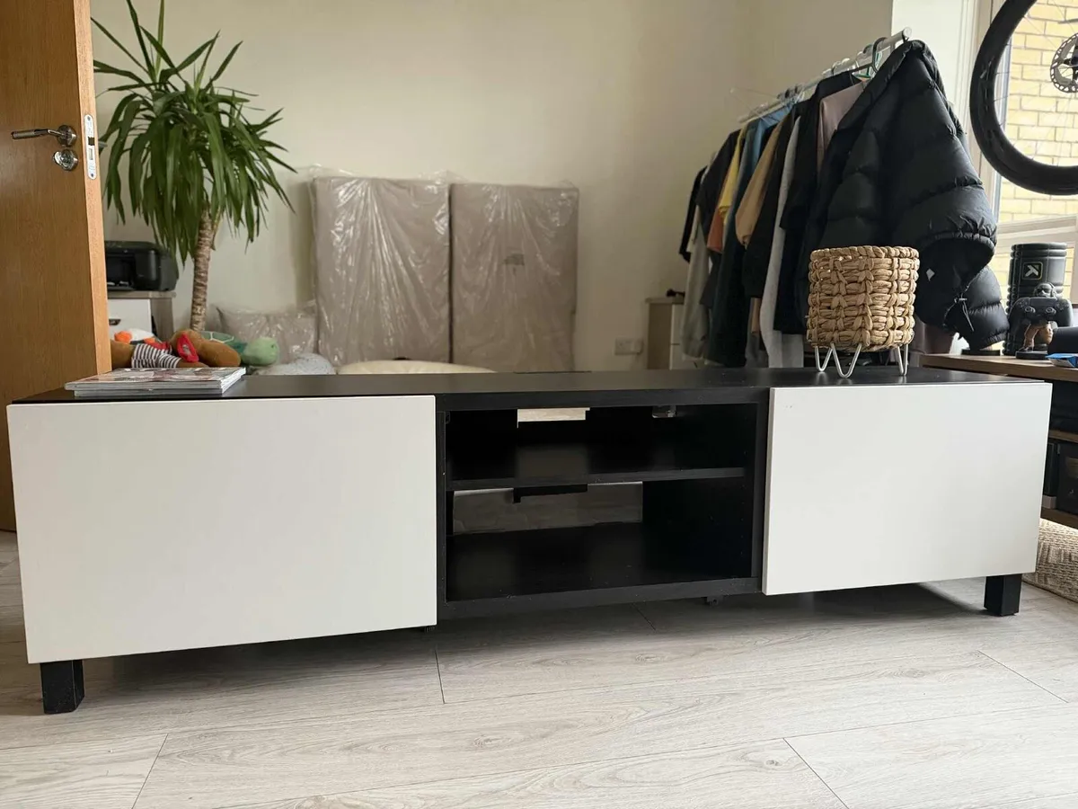 IKEA besta tv unit shelf - Image 2
