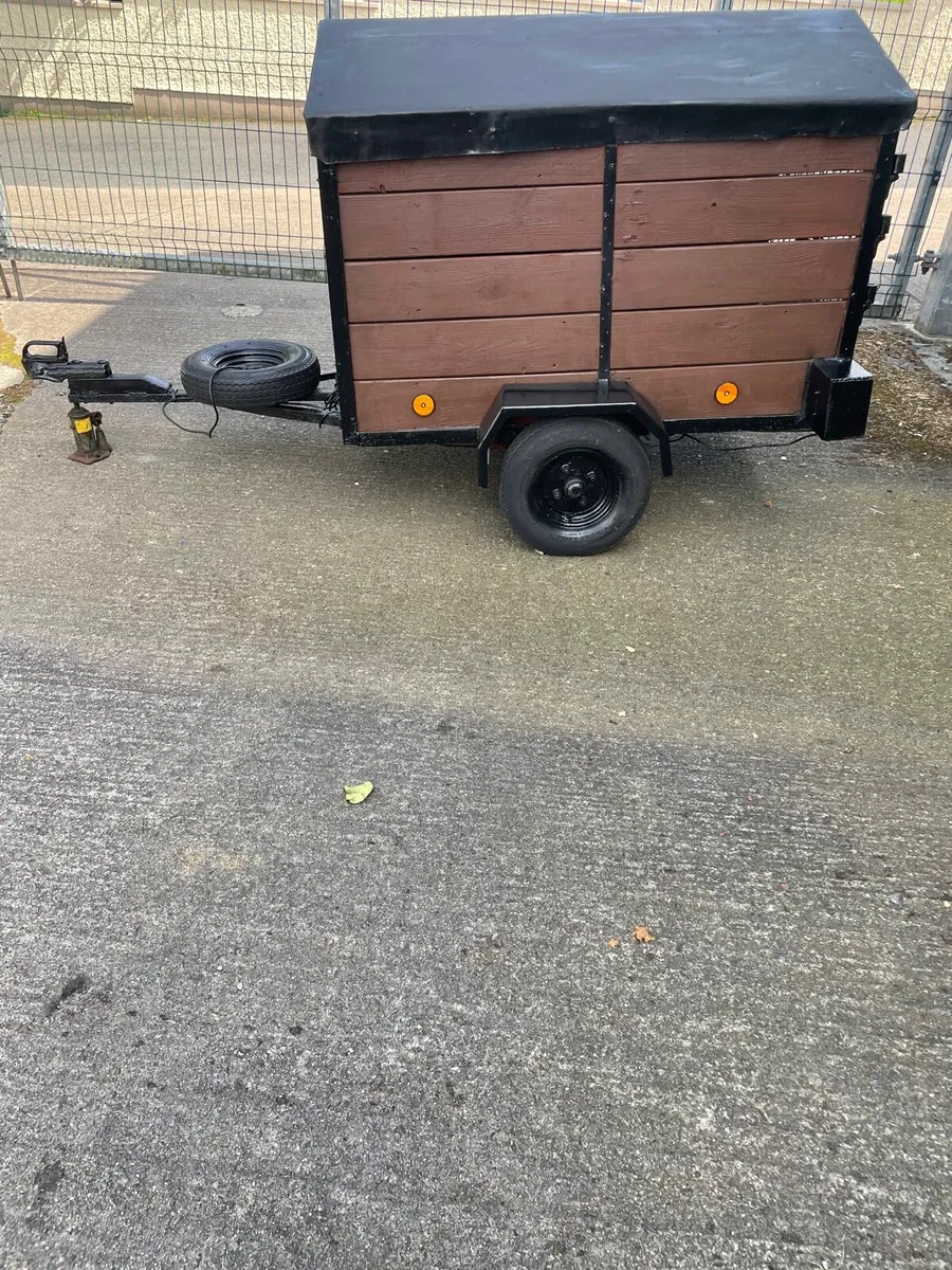 Box trailer steel roof and steel floor - Image 2