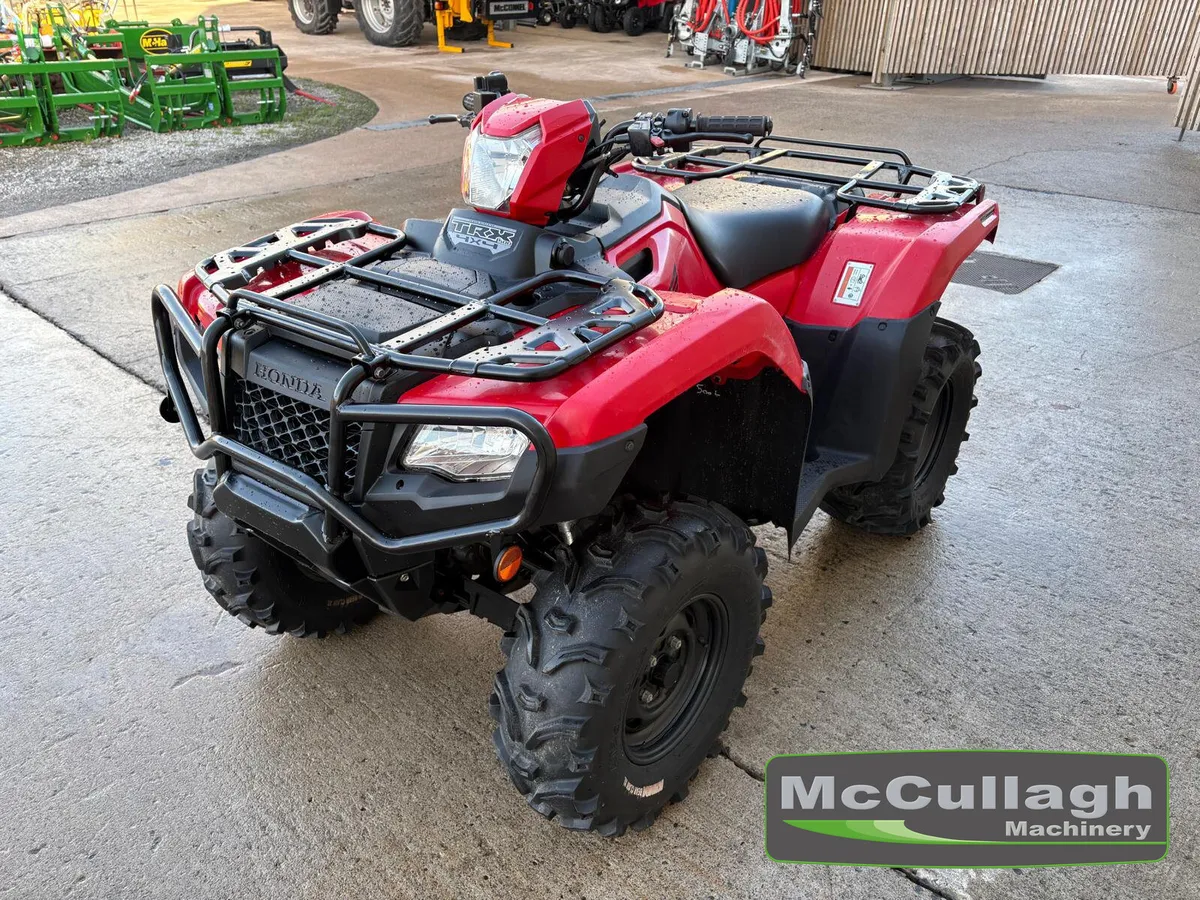 2019 Honda 500 FM6 Manual Quad Bike - Image 4