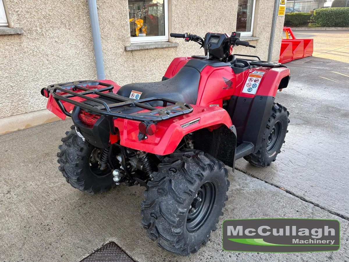 2019 Honda 500 FM6 Manual Quad Bike - Image 3