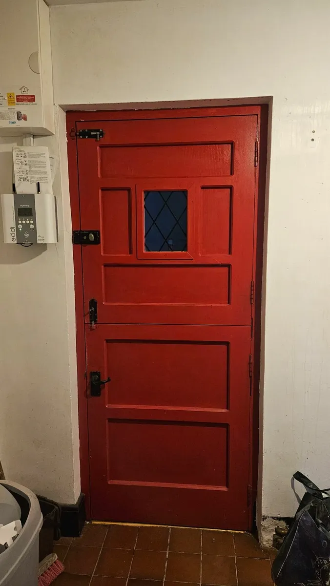 Solid wood cottage half door - Image 2