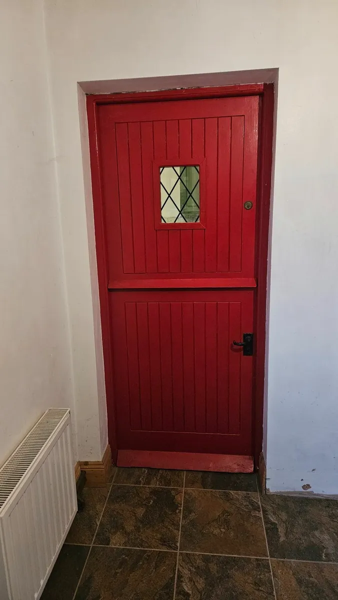 Solid wood cottage half door - Image 3