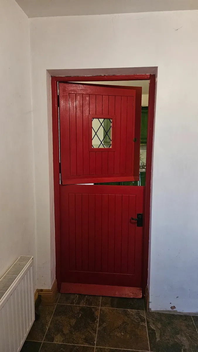 Solid wood cottage half door - Image 4