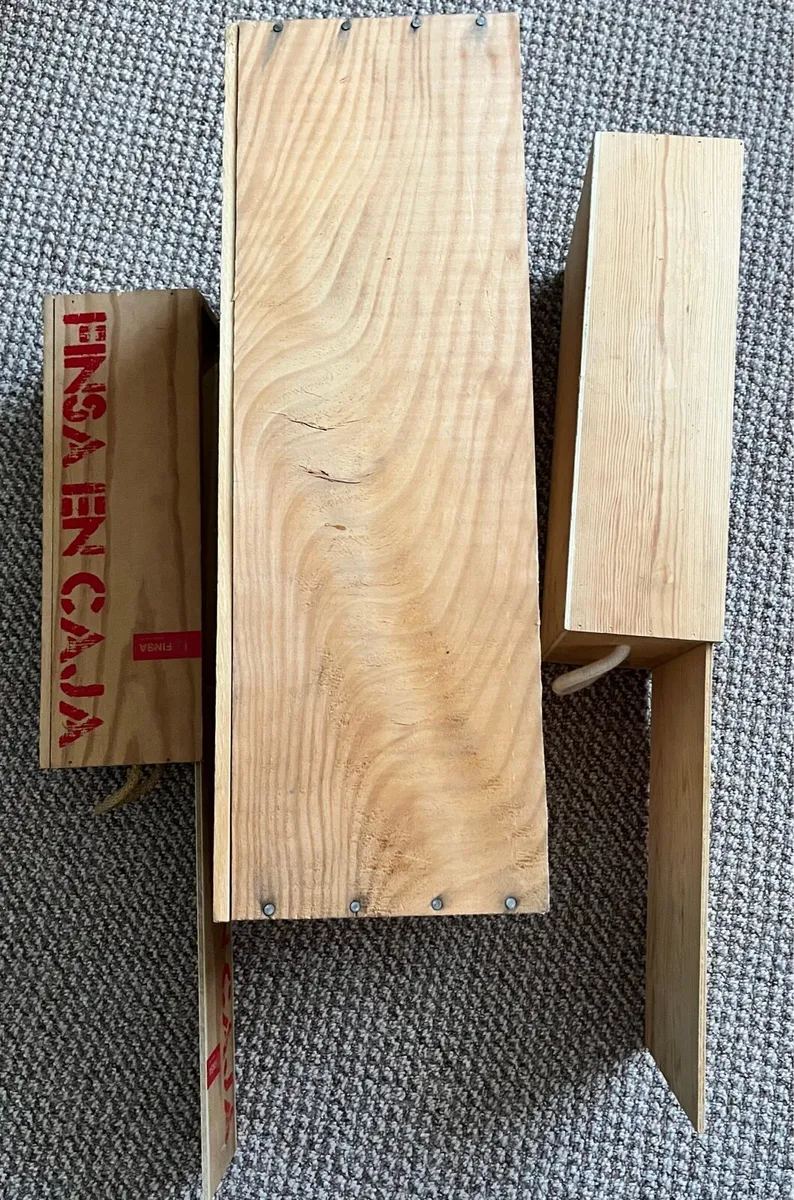 Three wooden boxes all together €5 - Image 1