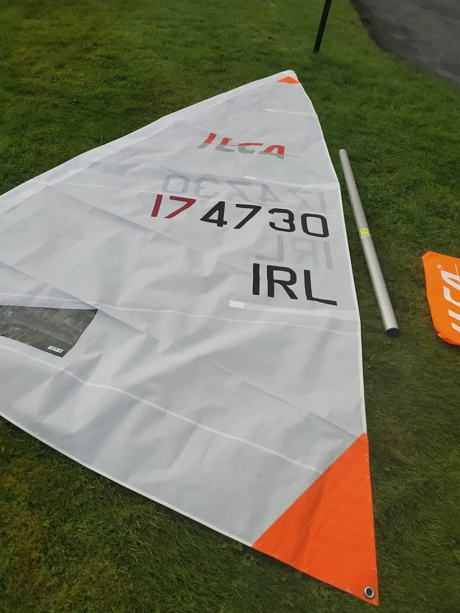 Ilca 4/laser 4.7 sail and lower mast - Image 1