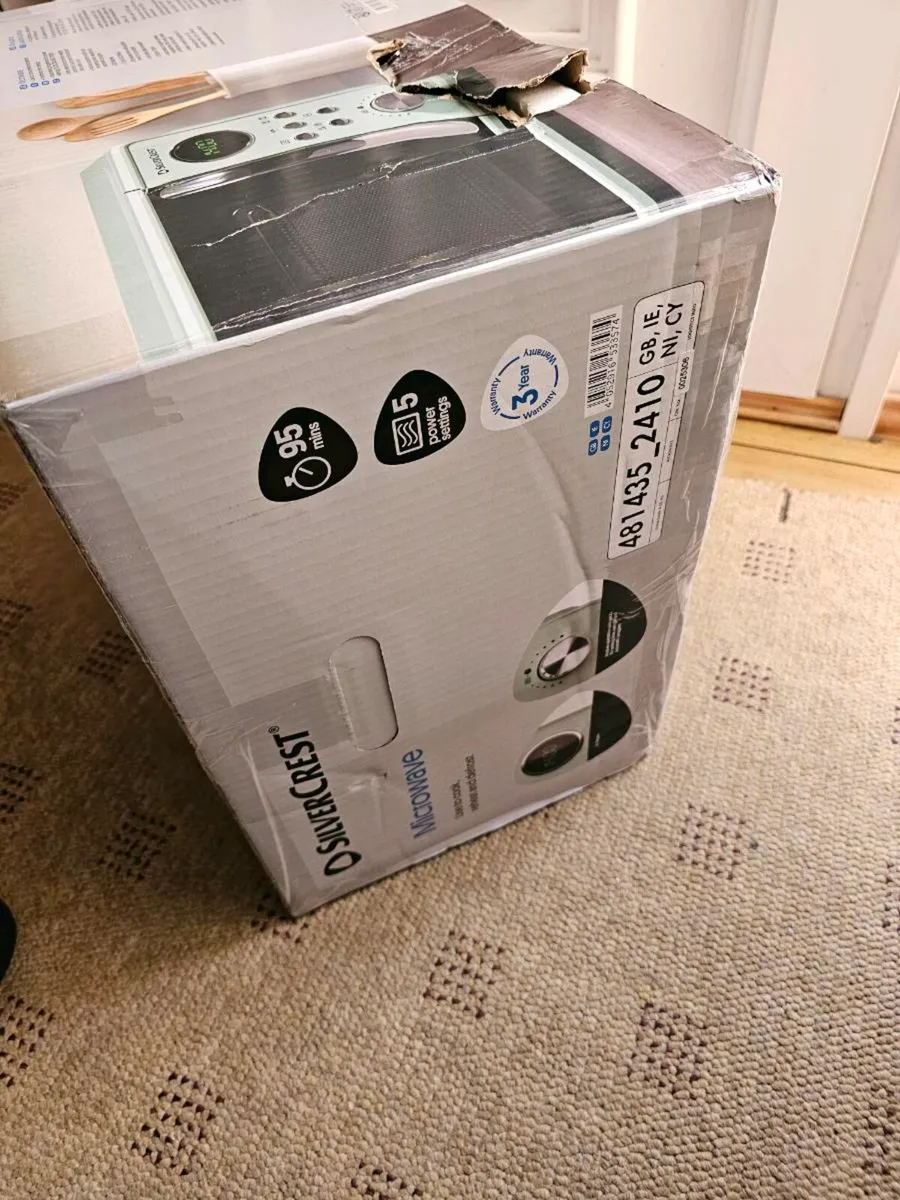 Retro Style Digital Microwave – 17L | 700W (Brand - Image 3