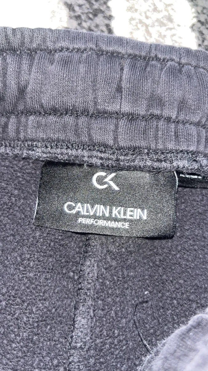 Calvin Klein Black Logo Joggers - Image 3