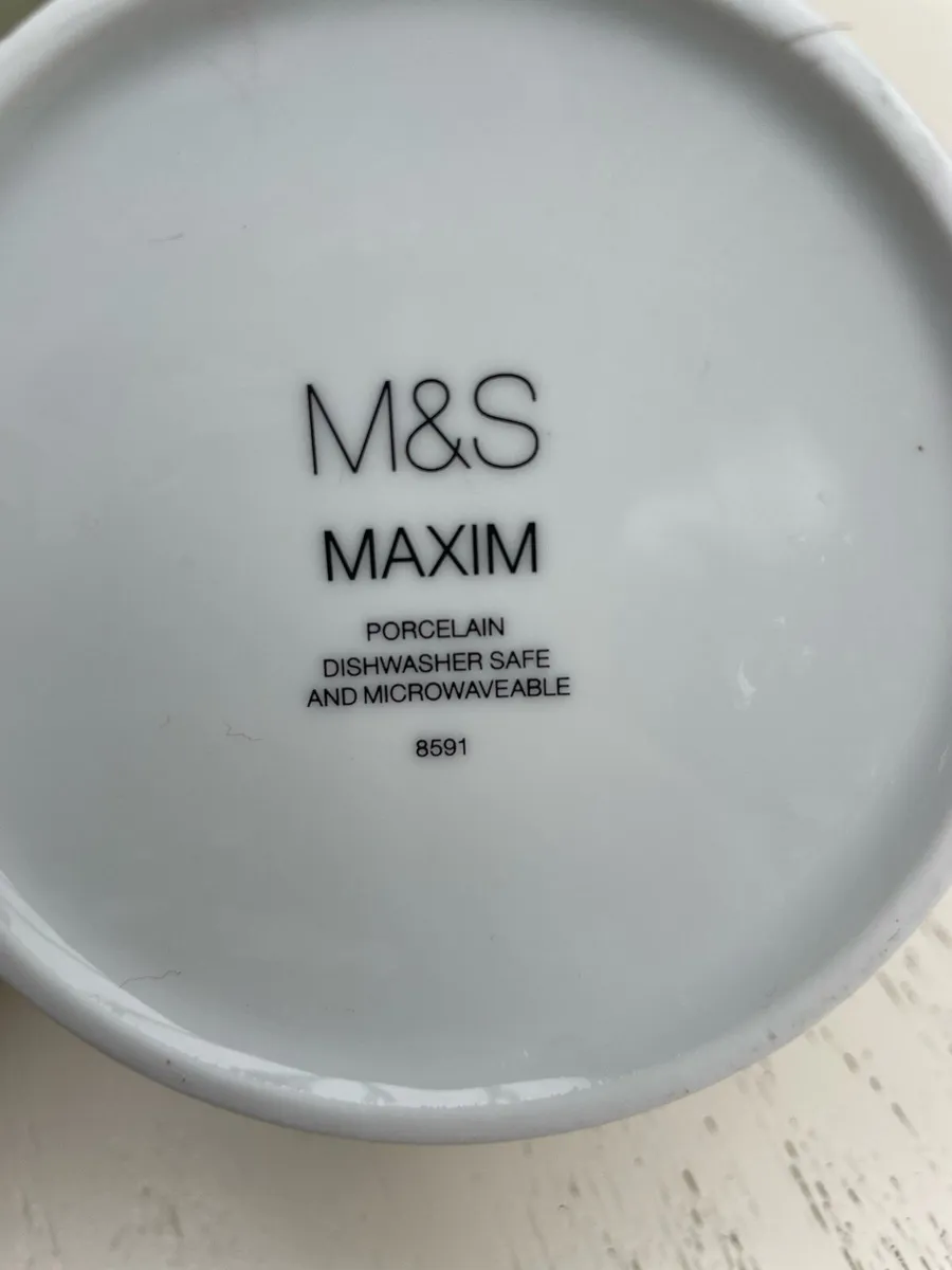 Porcelain Sugar Bowl from Marks & Spencer - Image 3