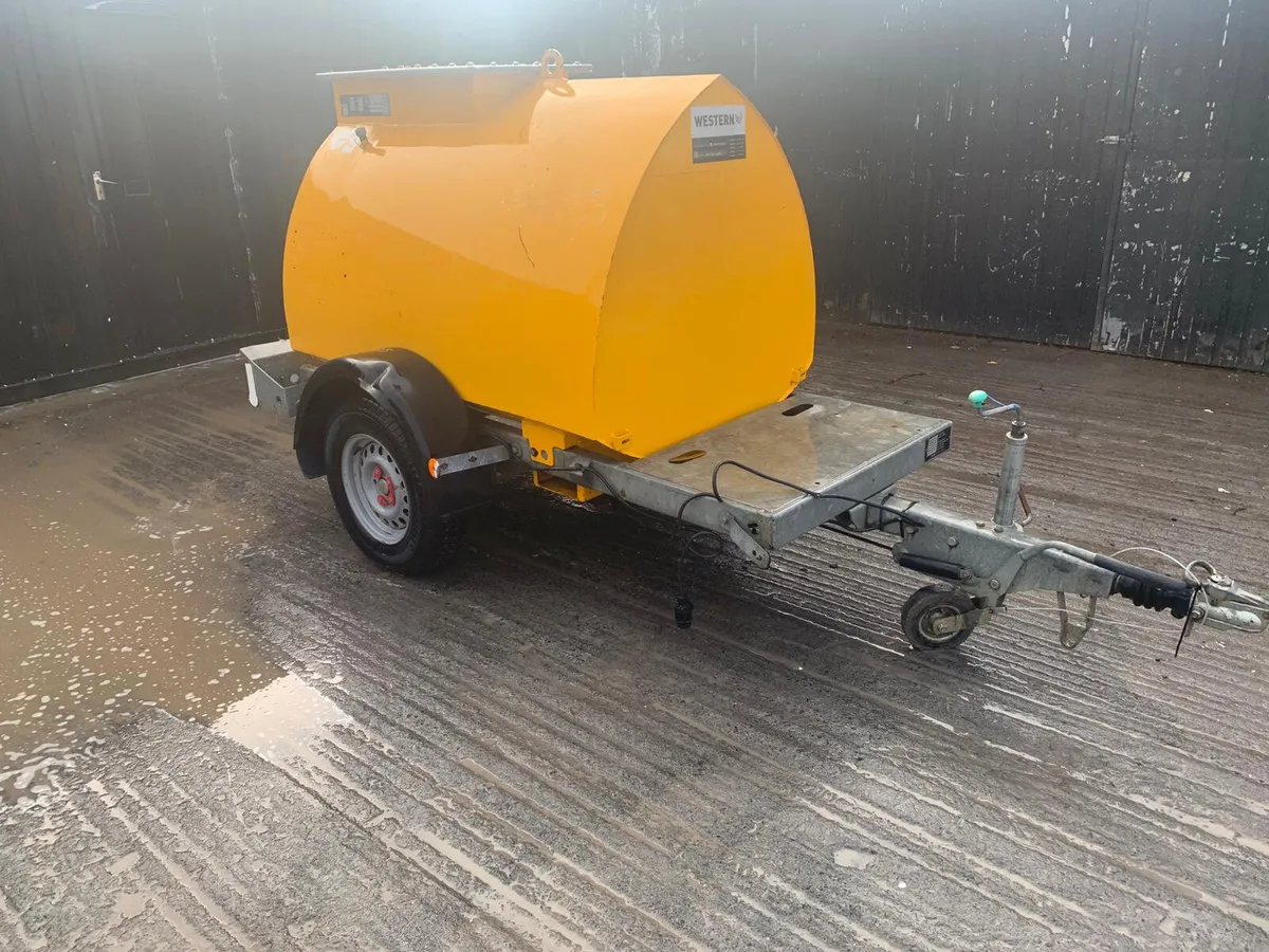 950L Western Fuel Bowser – Single Axle - Image 1