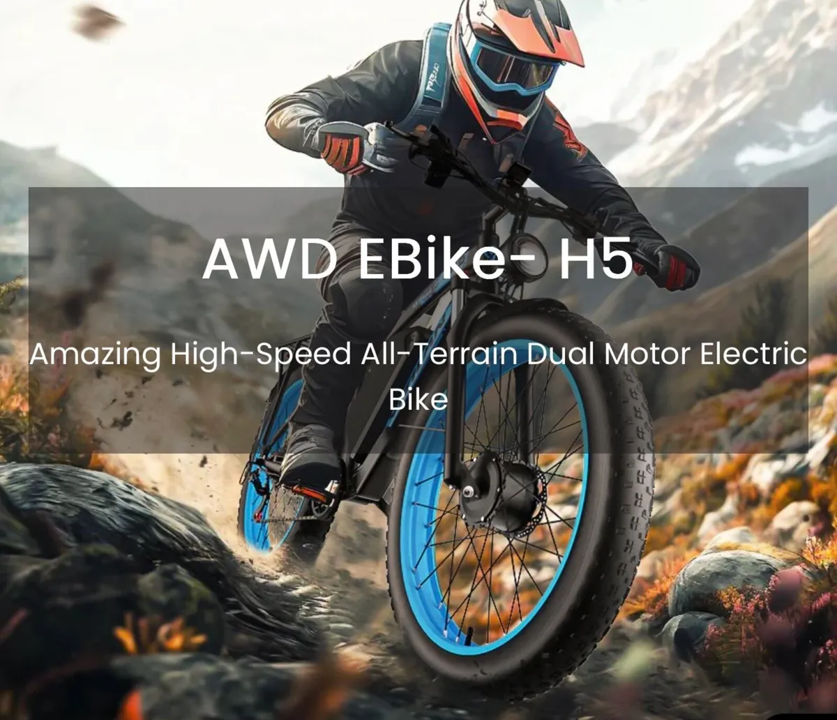 Monstrous Power AWD E-Bike – Vitilan H5 Like New! - Image 1