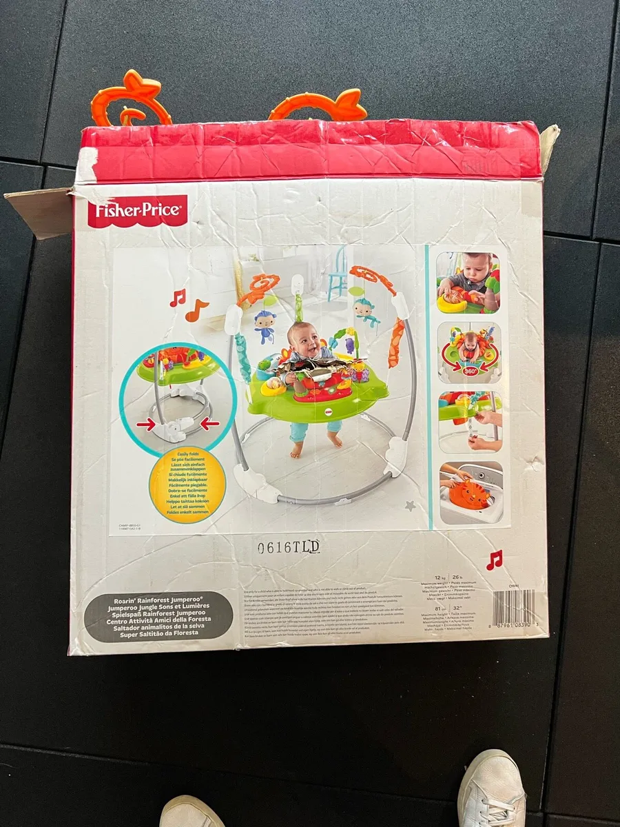 Fisher-Price Rainforest Jumperoo – Jungle Theme - Image 2