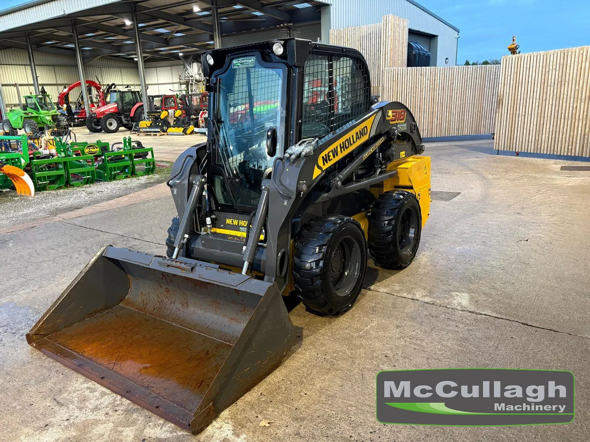 2022 New Holland L318 Skid Steer - Image 3
