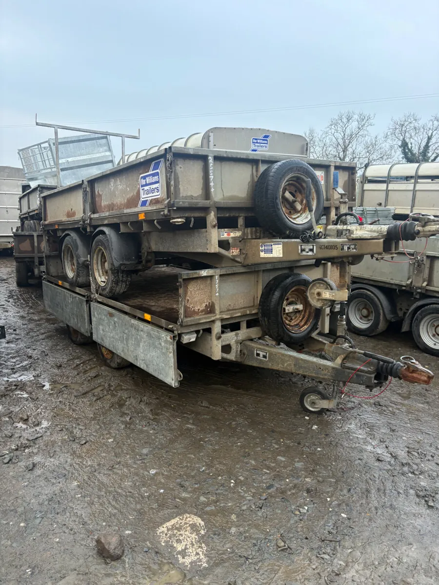 Ifor Williams 10ft dropside trailer - Image 1
