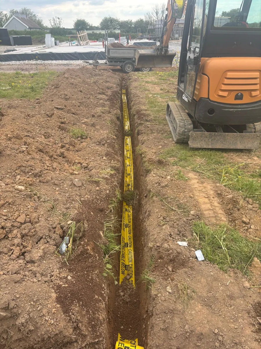 Groundwork’s , concrete , landscaping ,digger hire - Image 1