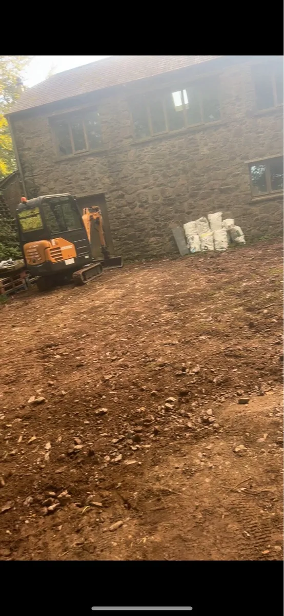 Groundwork’s , concrete , landscaping ,digger hire - Image 3