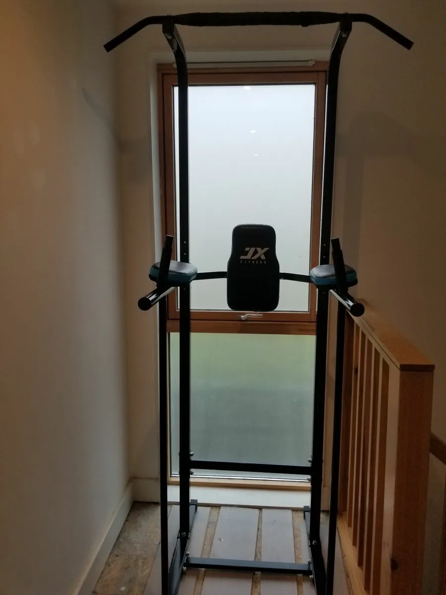 Exercise Tower - Dip, Push-Up, Pull-Up, Abdominal - Image 1