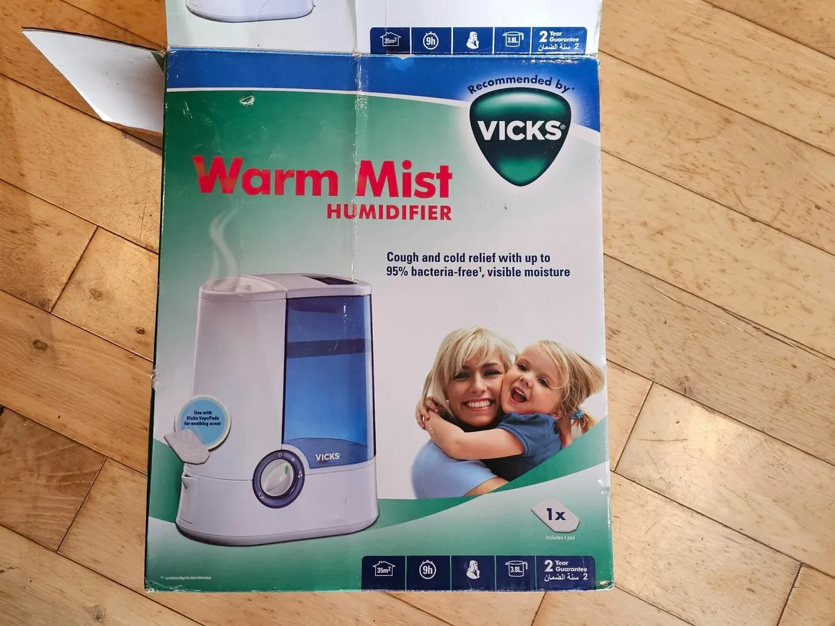 Warm mist humidifier Vicks anti-bacterial - Image 3