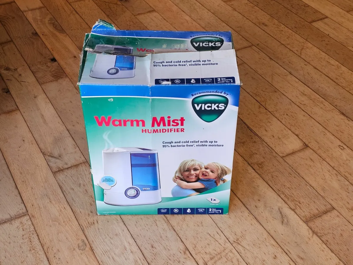 Warm mist humidifier Vicks anti-bacterial - Image 4