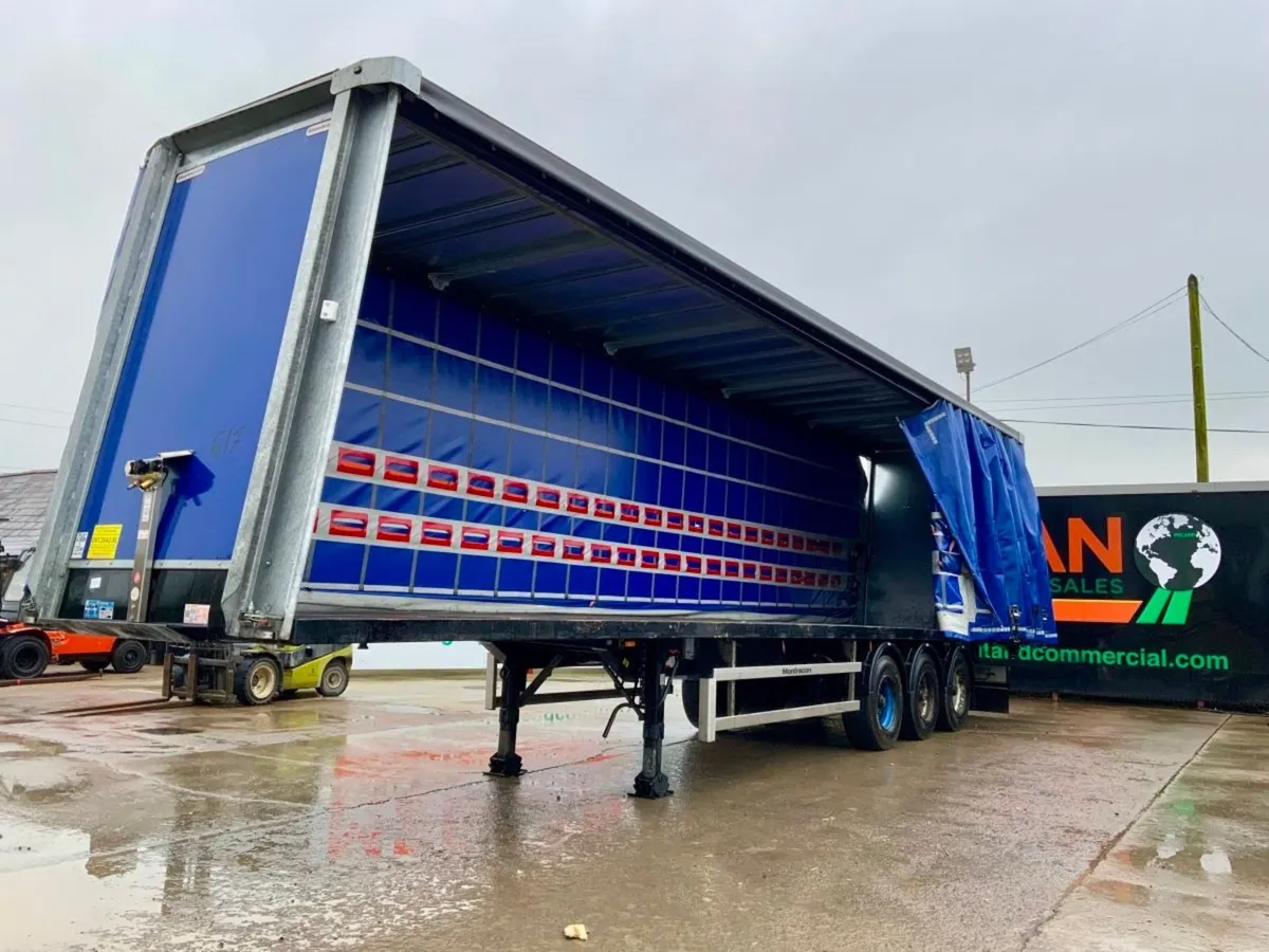 Trailer Trailer Montracon Curtainside Trailer...b - Image 1