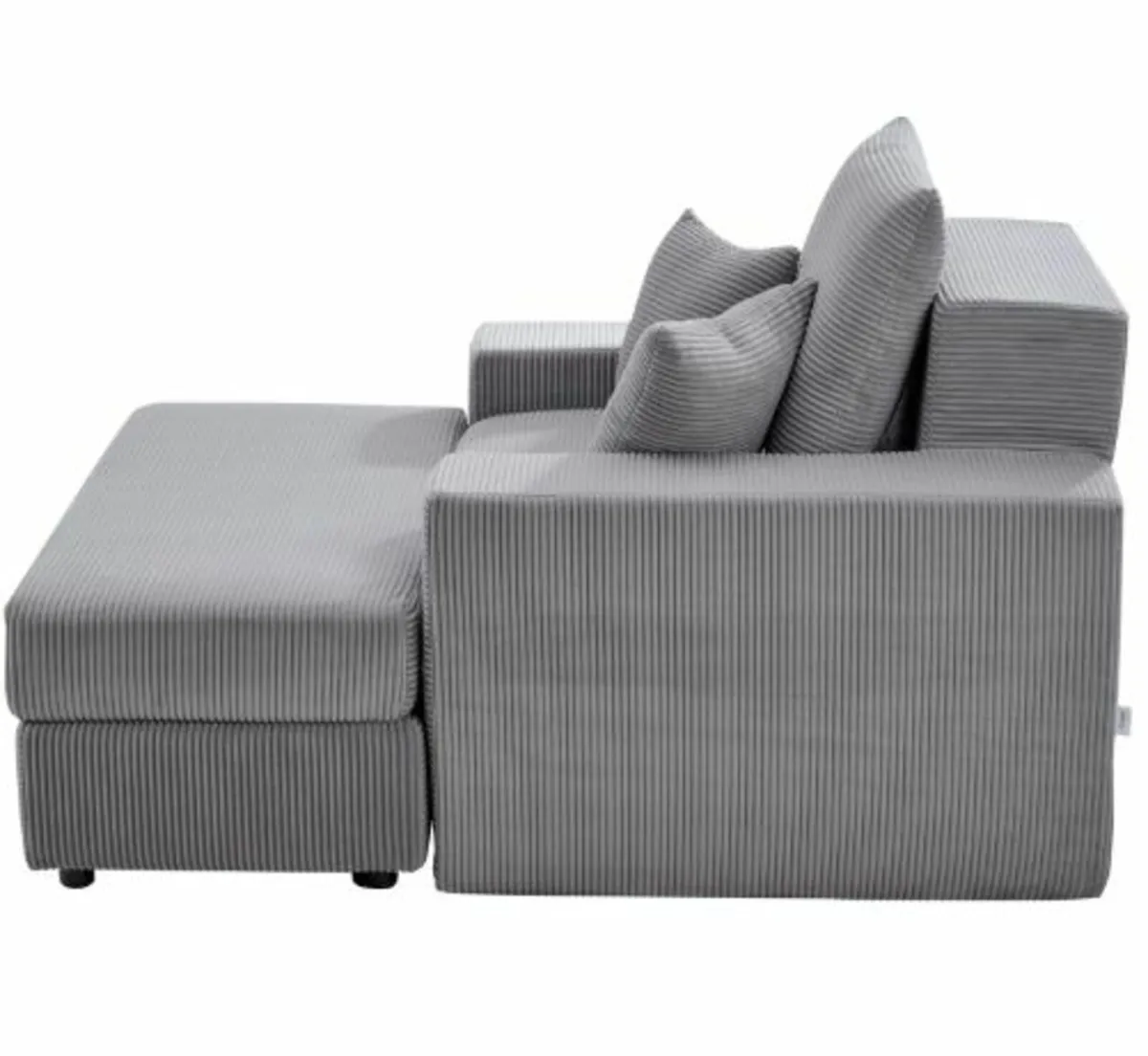 Chaise Lounge Chair, 1115 mm Boneless Modular - Image 4