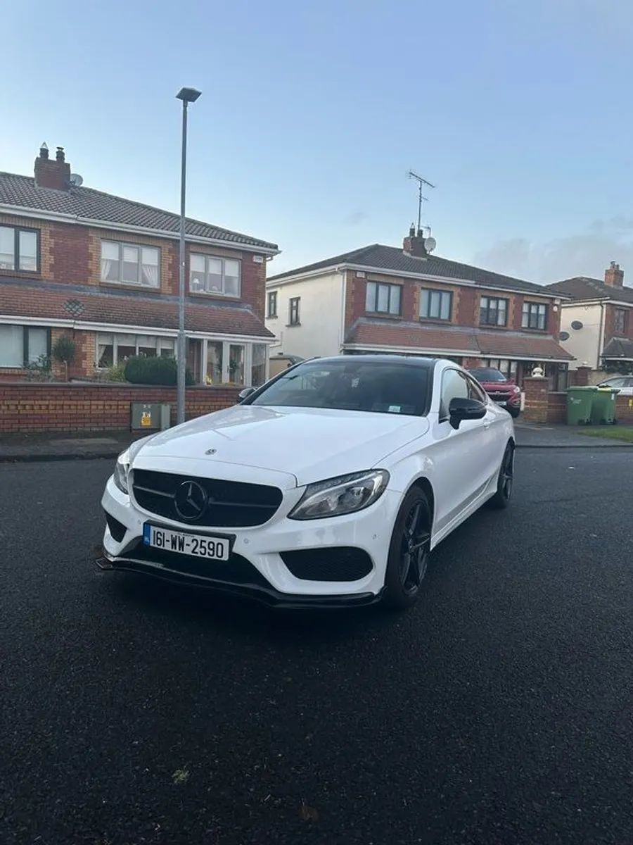 Mercedes-Benz C 220 Coupe AMG Line With Warranty CarPlay 2016 Stage 1 220 HP - Image 2