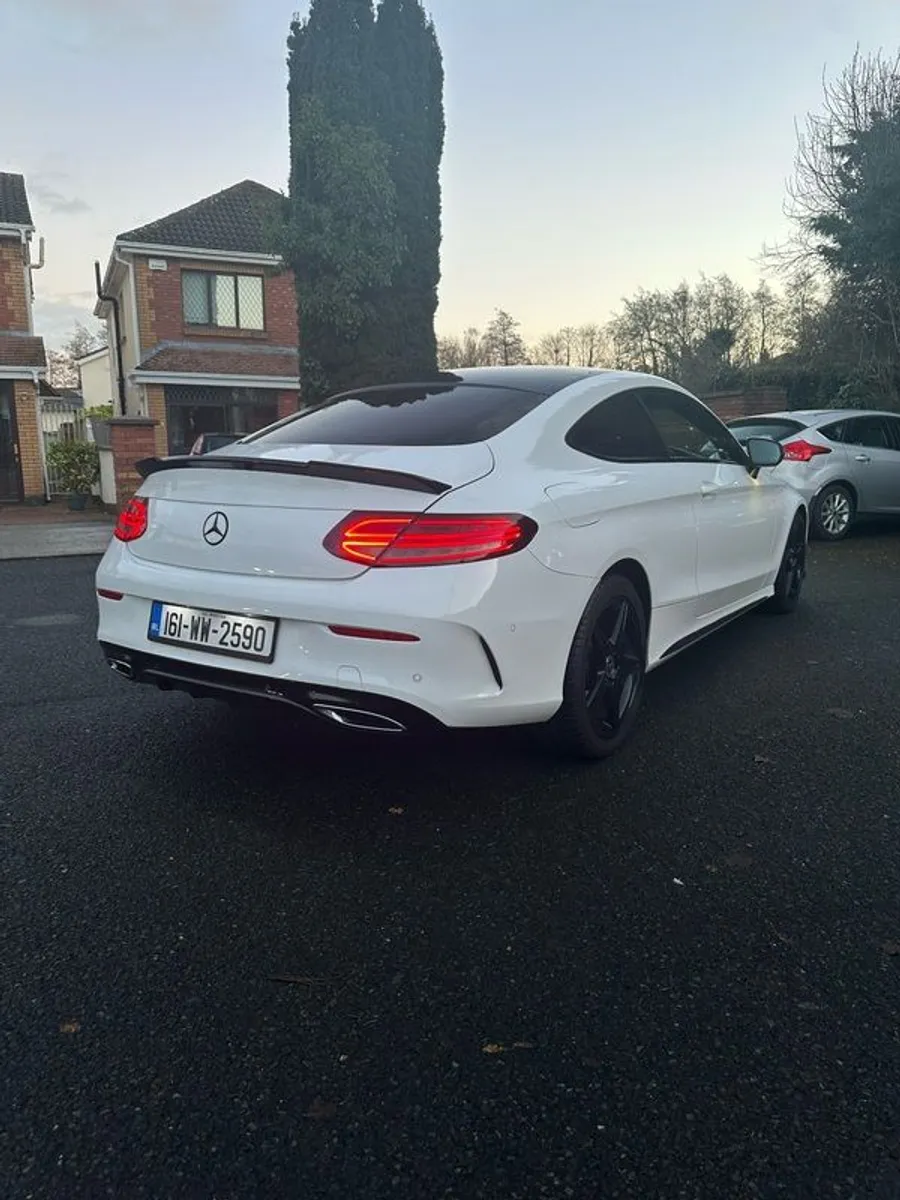 Mercedes-Benz C 220 Coupe AMG Line With Warranty CarPlay 2016 Stage 1 220 HP - Image 4