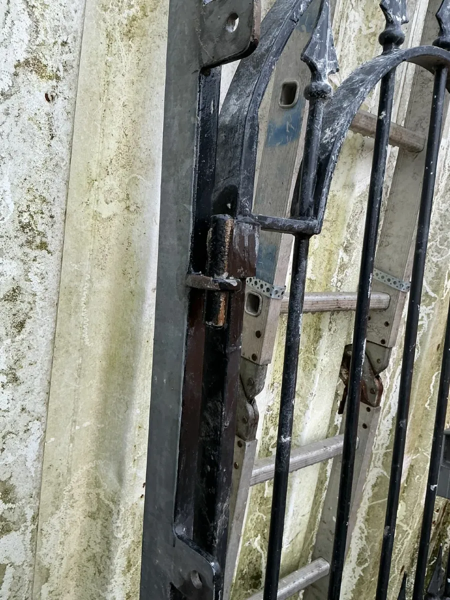 Galvanised Painted Pedestrian Side Gate - Image 3